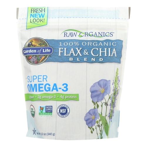 gol raw org flax chia blend 340g Image 1