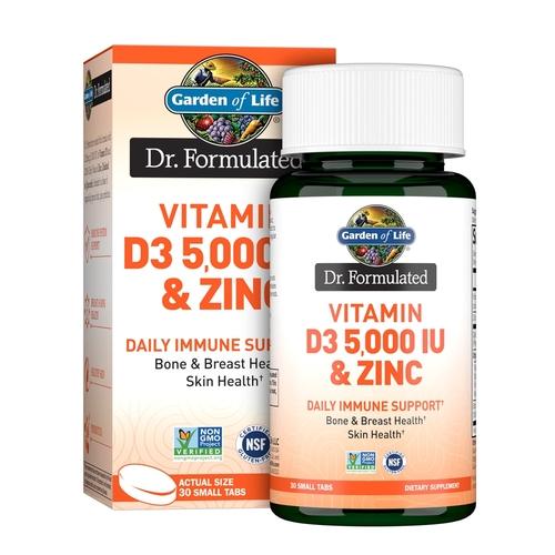 dr form vit d3 5000 zinc 30tb Image 1
