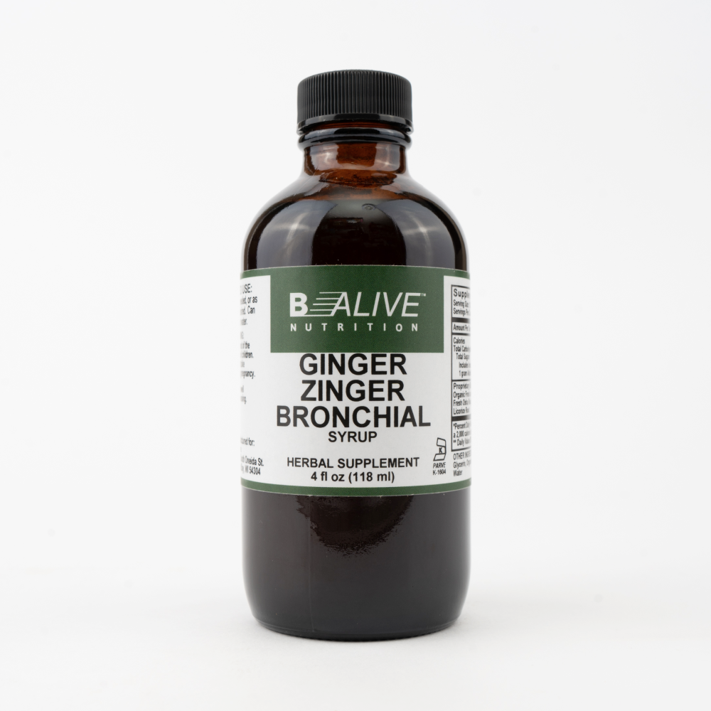 ginger zinger bronchial 4oz Image 1