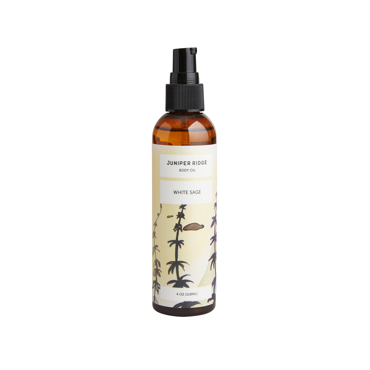 body oil white sage 4oz Image 1