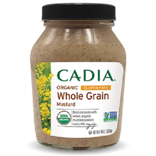 mustard whl grain org 8 oz Image 1