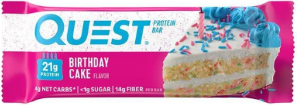 quest birthday cake bar Image 1