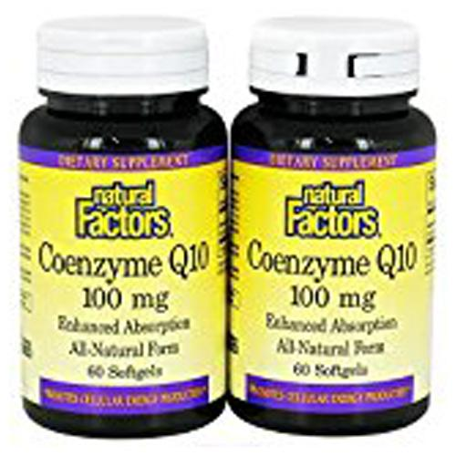 coq10 100 mg twin pack 60sg x2 Image 1