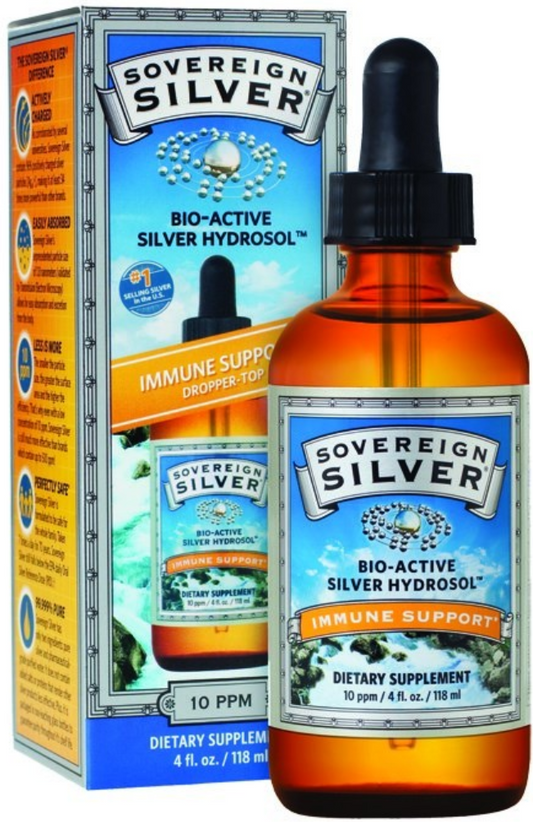 silver drop top 4 oz Image 1
