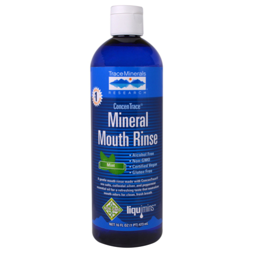 mineral mouth rinse mint 16oz Image 1