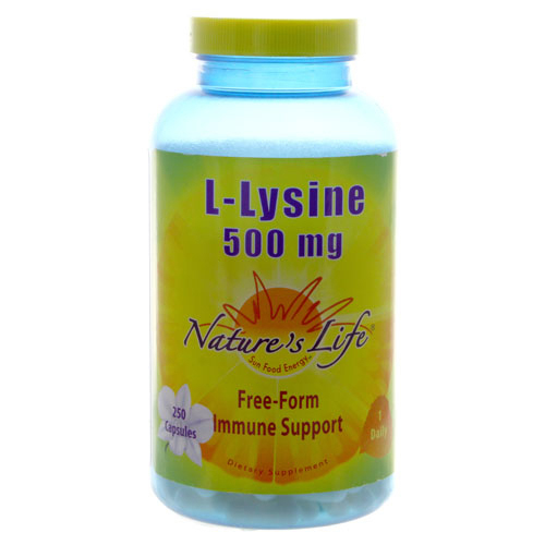 l-lysine 250ct 500mg Image 1