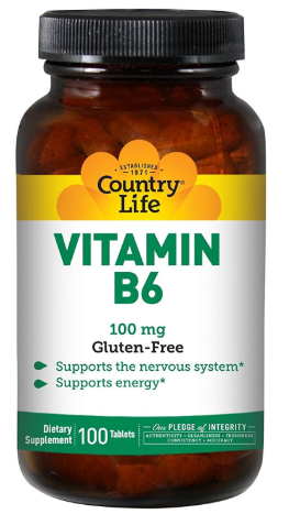 vitamin b-6 100 mg 100 tab Image 1