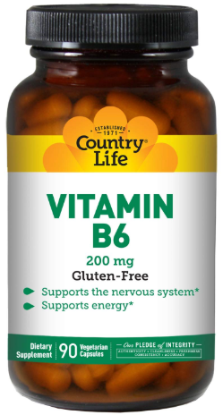 vitamin b-6 c 200 mg 90 vcap Image 1