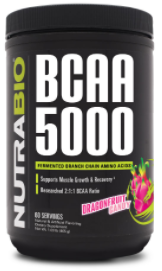 bcaa 5000 powder 60srv drgnfruit Image 1