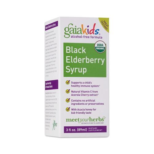 gaiakids black elderberry syrup Image 1