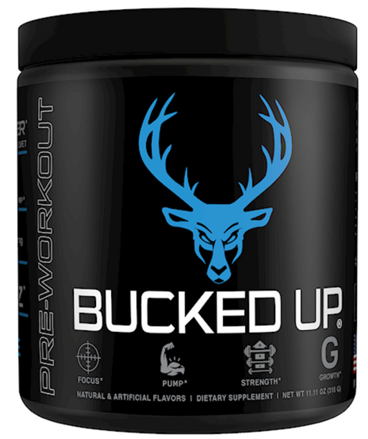 bucked up blue raz preworkout Image 1