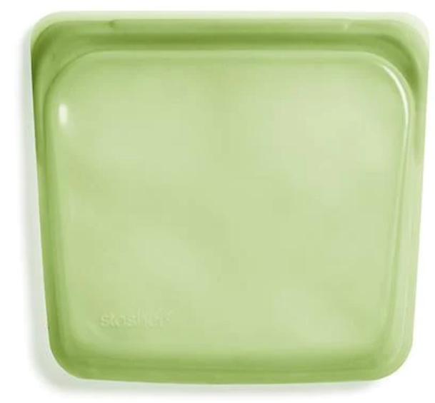 reusable sandwich bag green Image 1