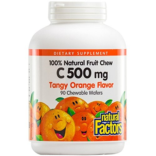 vitamin c 500mg orange 90 chew Image 1