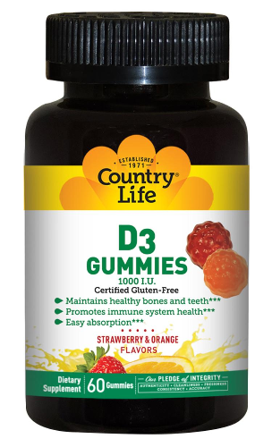 vitamin d3 gummies 1000 iu 60ct Image 1