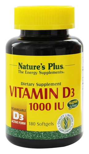 vitamin d3 1000 iu 180sg Image 1