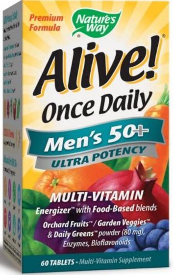 alive once daily mens 50+ Image 1
