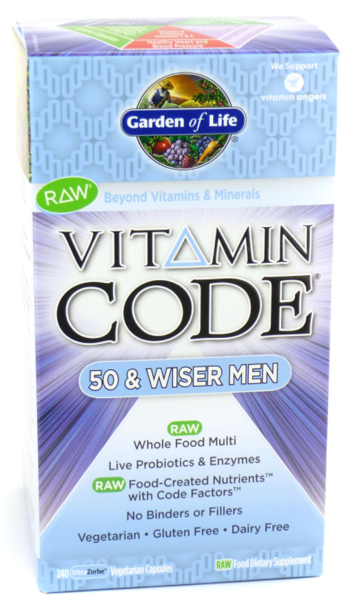50 & wiser men multivitamn 240vc Image 1