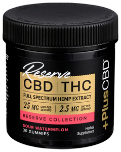 reserve cbd 25mg wtrmln 30 gummy Image 1