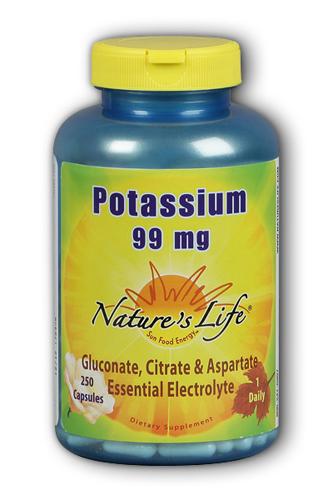 potassium 99mg 250 capsules Image 1