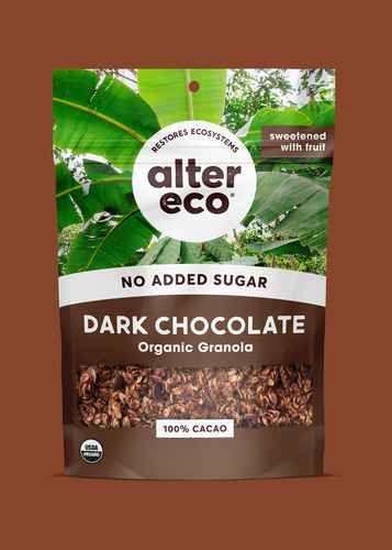 drk chocolate granola 8oz Image 1