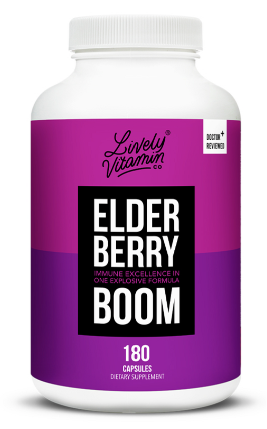 elderberry boom immunity 180cp Image 1