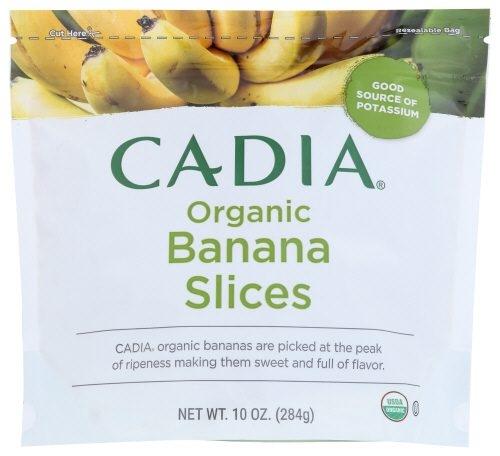 fruit banana sliced org 10 oz Image 1
