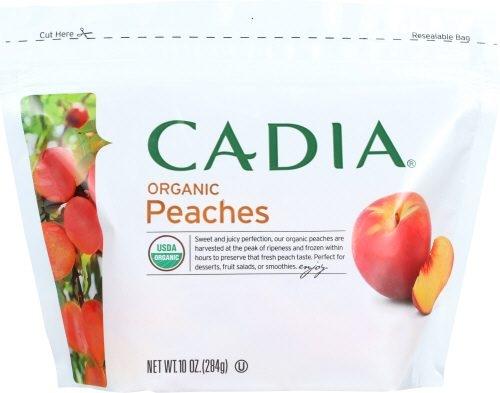 fruit peach slices org 10 oz Image 1