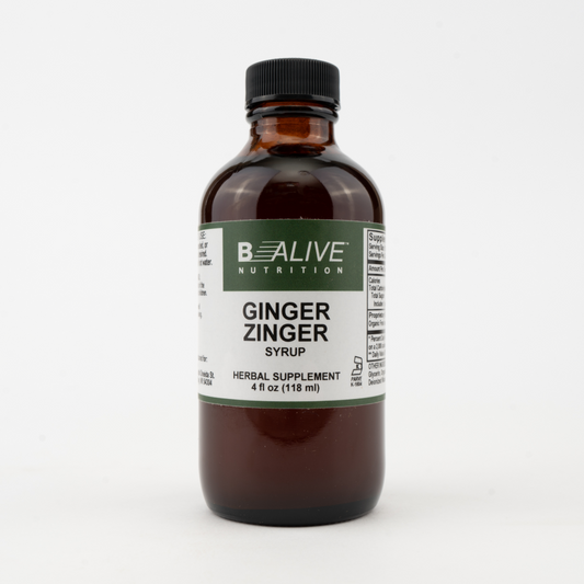 ginger zinger syrup 4oz Image 1