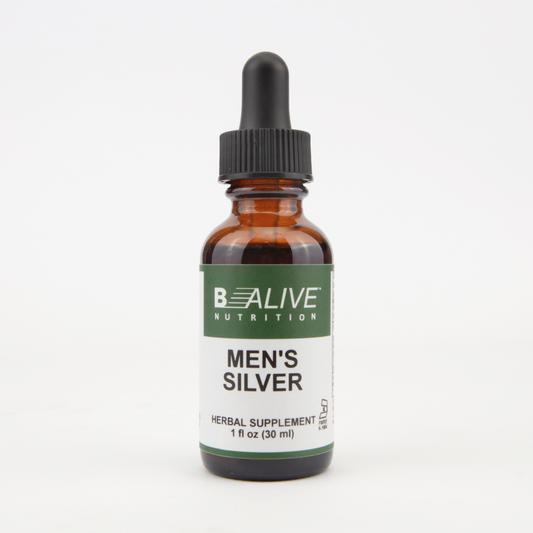 mens silver prostate formula 1oz Image 1