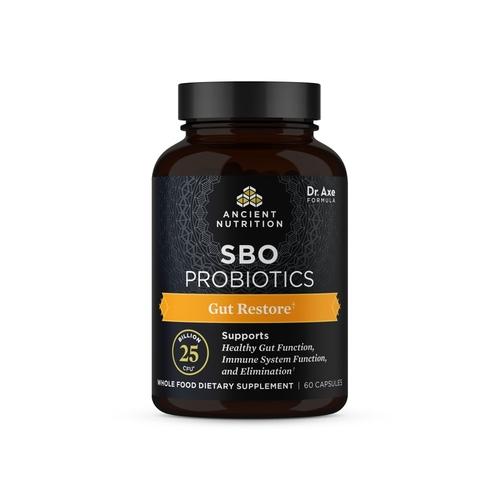 sbo probiotic gut restore 60cp Image 1