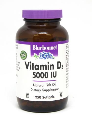 vitamin d3 125 mcg 5000 iu 250sg Image 1