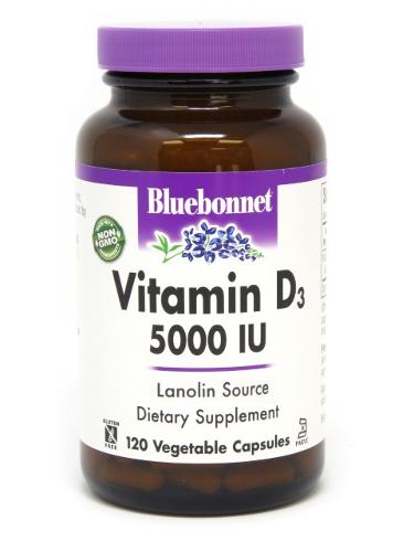 vitamin d3 125 mcg 5000 iu 120sg Image 1