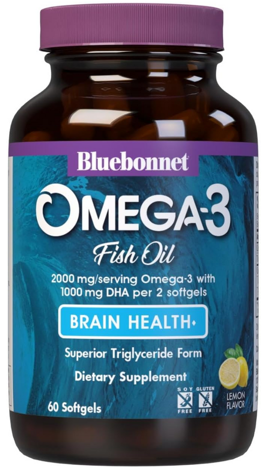omega 3 brain formula 60sg Image 1