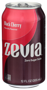 zevia soda zero blkchry 12oz Image 1