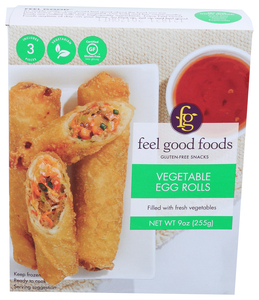 feelgood veg egg rolls 9oz Image 1
