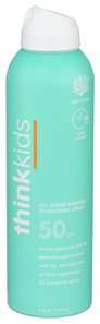 kids shr mnrl snscrn spf 50 6oz Image 1