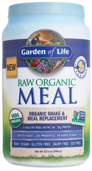 raw organic meal vanilla 33oz Image 1