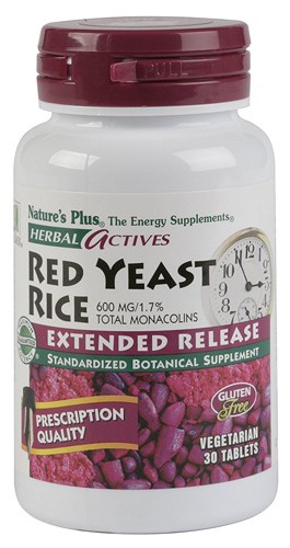 e/r red yeast rice 600mg tabs 30 Image 1