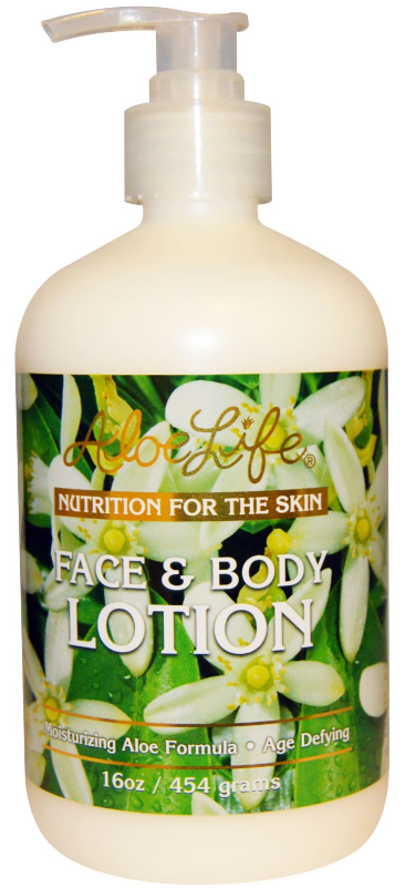 face & body lotion 16oz Image 1