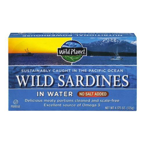 wild sardines water nosalt Image 1