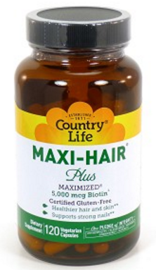 maxi hair plus biotin 120vc Image 1